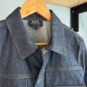 A.P.C. Rigid denim jacket